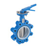 Butterfly valve Type: 6831TFM Ductile cast iron/Stainless steel/TFM Centric Squeeze handle PN10 Lug type DN40